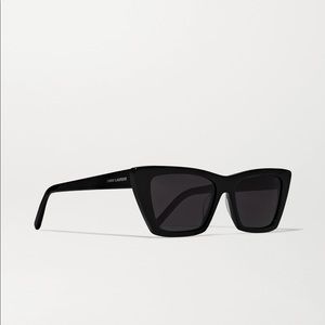 Authentic Saint Laurent New Wave SL 276 MICA Sunglasses - 001 - Black/Black